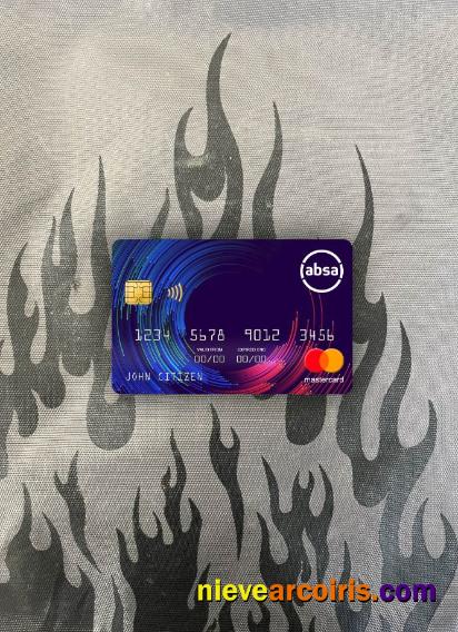 South Africa ABSA bank mastercard photolook